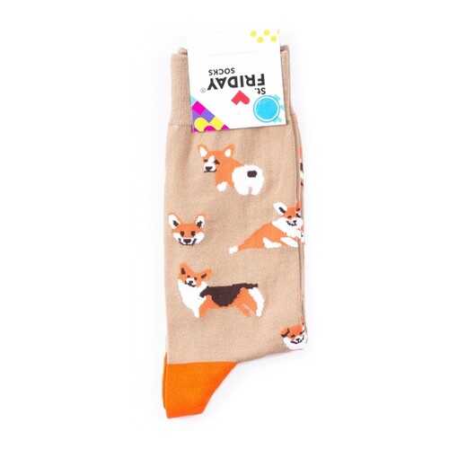 Носки St.Friday Socks Корги разноцветные 42-46 в Глория Джинс