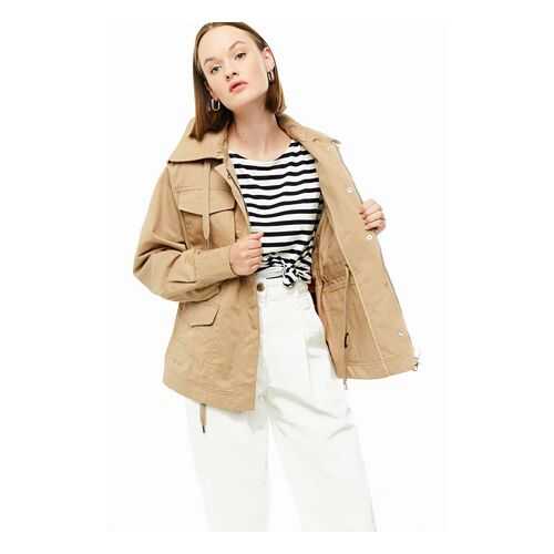 Куртка женская Tommy Hilfiger WW0WW27267 бежевая S в Глория Джинс