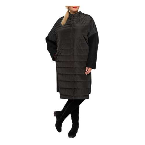 Пальто женское KR 7703 черное 48 RU в Глория Джинс