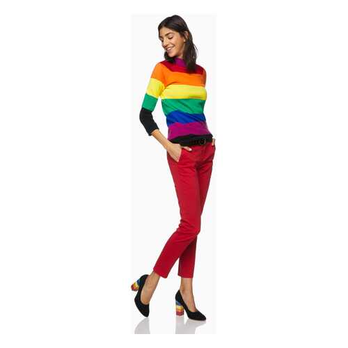 Брюки женские United Colors of Benetton 20A_4GD7558S3 красные 40 в Глория Джинс