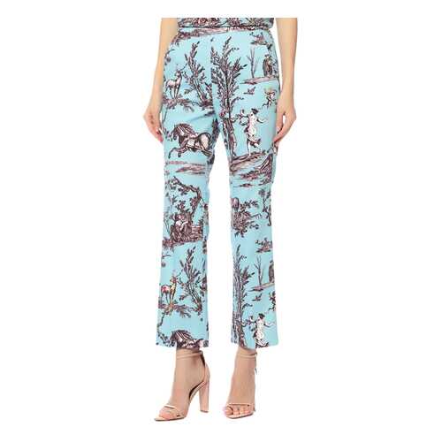 Брюки женские Weekend by Max Mara 659-W51361589 голубые 40 IT в Глория Джинс
