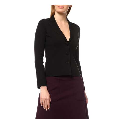 Кардиган женский Cruciani CD21.270 черный 44 IT в Глория Джинс