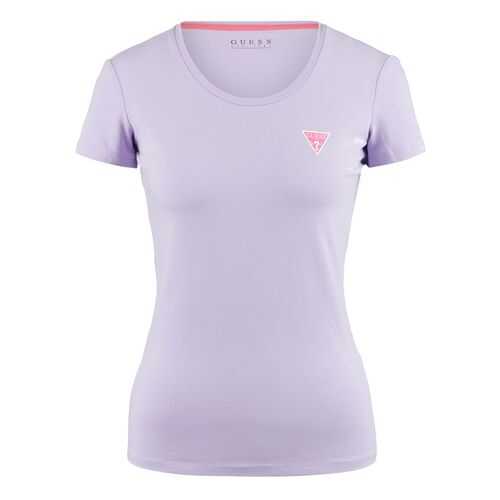 Футболка женская Guess W0YI87-J1300 фиолетовая S в Глория Джинс