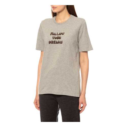 Футболка женская Marcus Lupfer TP1114 TEE GREY серая M в Глория Джинс