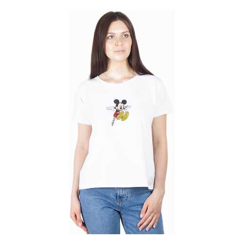 Футболка женская PAKKOO GD58300006 белая XL в Глория Джинс