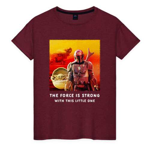 Футболка женская ВсеМайки 2147231 красная XXXL в Глория Джинс