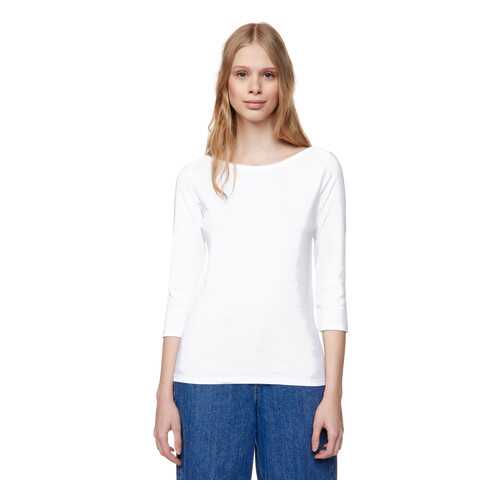 Лонгслив женский United Colors of Benetton 3GA2E16A1_101 белый L в Глория Джинс