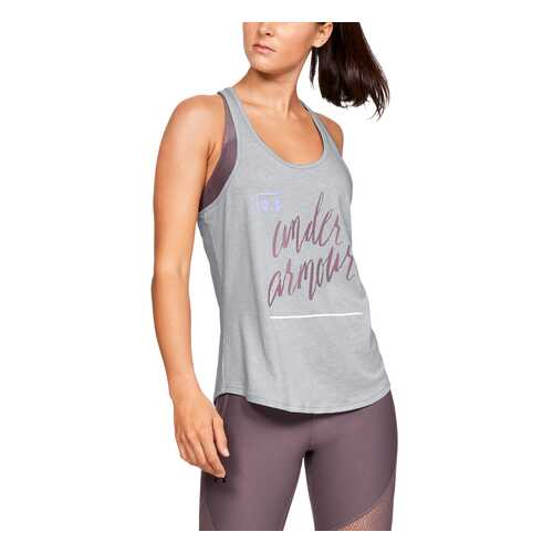 Майка женская Under Armour 1330343-011 серая M в Глория Джинс