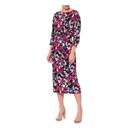 Платье женское Adzhedo 41702 синее 4XL в Глория Джинс