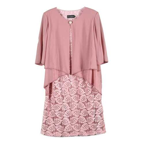 Платье женское Classic Fashion CD-1221-5N розовое 54 EU в Глория Джинс