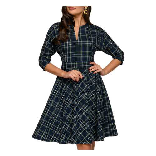 Платье женское D&M by 1001DRESS 0112001-01811DB синее XS в Глория Джинс