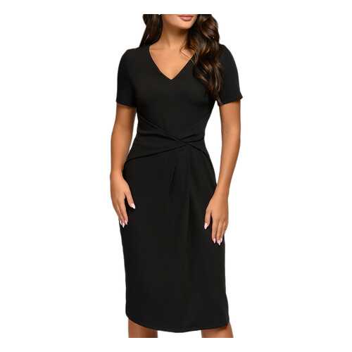Платье женское D&M by 1001DRESS 0112001-01940BK черное L в Глория Джинс