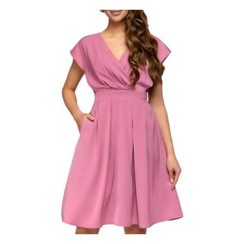 Платье женское D&M by 1001DRESS 0112001-30066PK розовое S в Глория Джинс