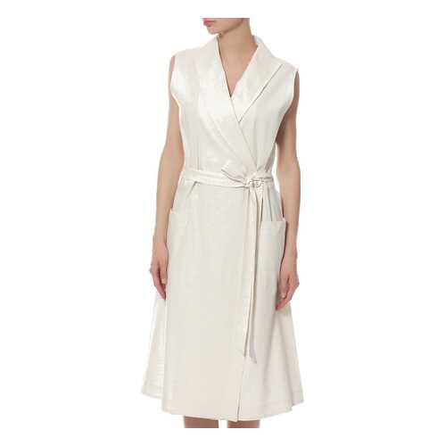 Платье женское LORENA ANTONIAZZI LP3315X1/2715/0110 белое 46 IT в Глория Джинс