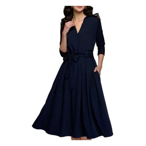Вечернее платье женское D&M by 1001DRESS DM01338DB синее M в Глория Джинс