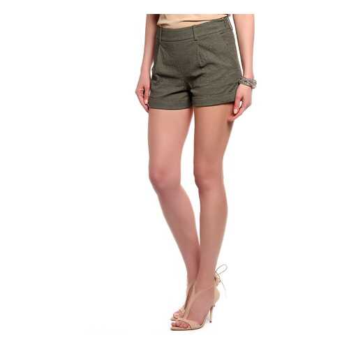 Шорты женские Diane von Furstenberg S968701M16 зеленые 6 USA в Глория Джинс