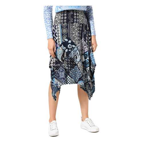 Юбка женская DESIGUAL 4389244 синяя L в Глория Джинс