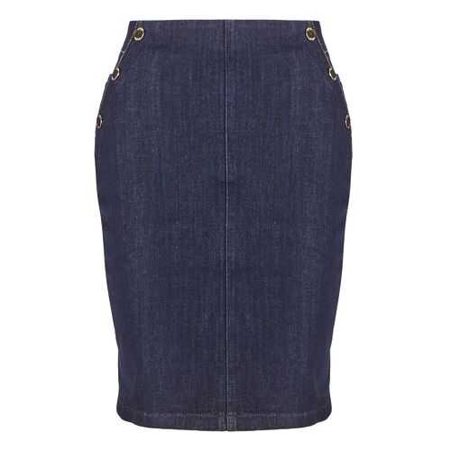 Юбка женская Guess W01D90-D2QU1-BFIN синяя 24 US в Глория Джинс