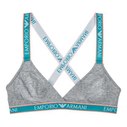 Бюстгальтер женский Emporio Armani 163567 0P317 03748 серый M в Глория Джинс